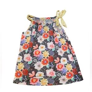 Matilda Jane Floral Tie Neck Tank Top Tunic